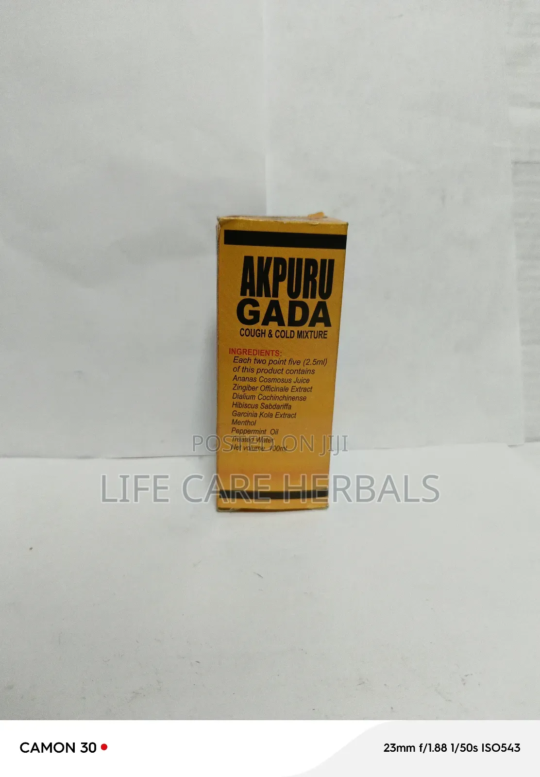 Cough and Cold Mixture Akpurugada