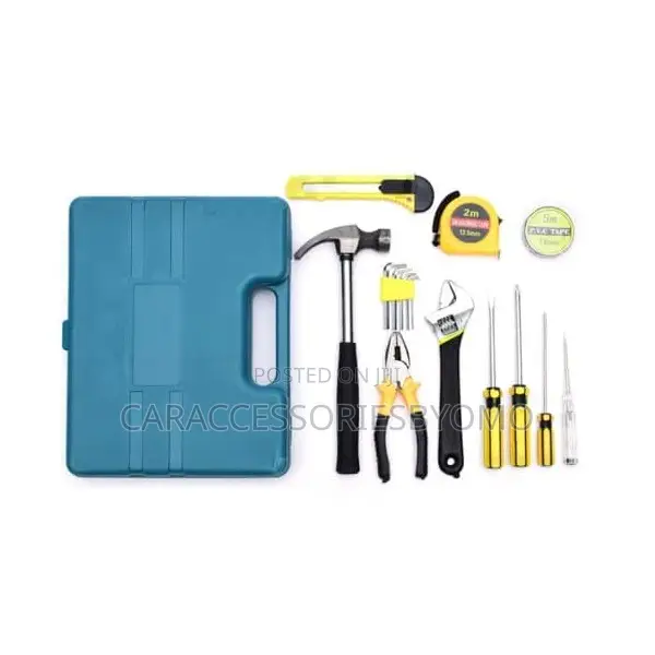 16 Pieces Set of Tools With Box