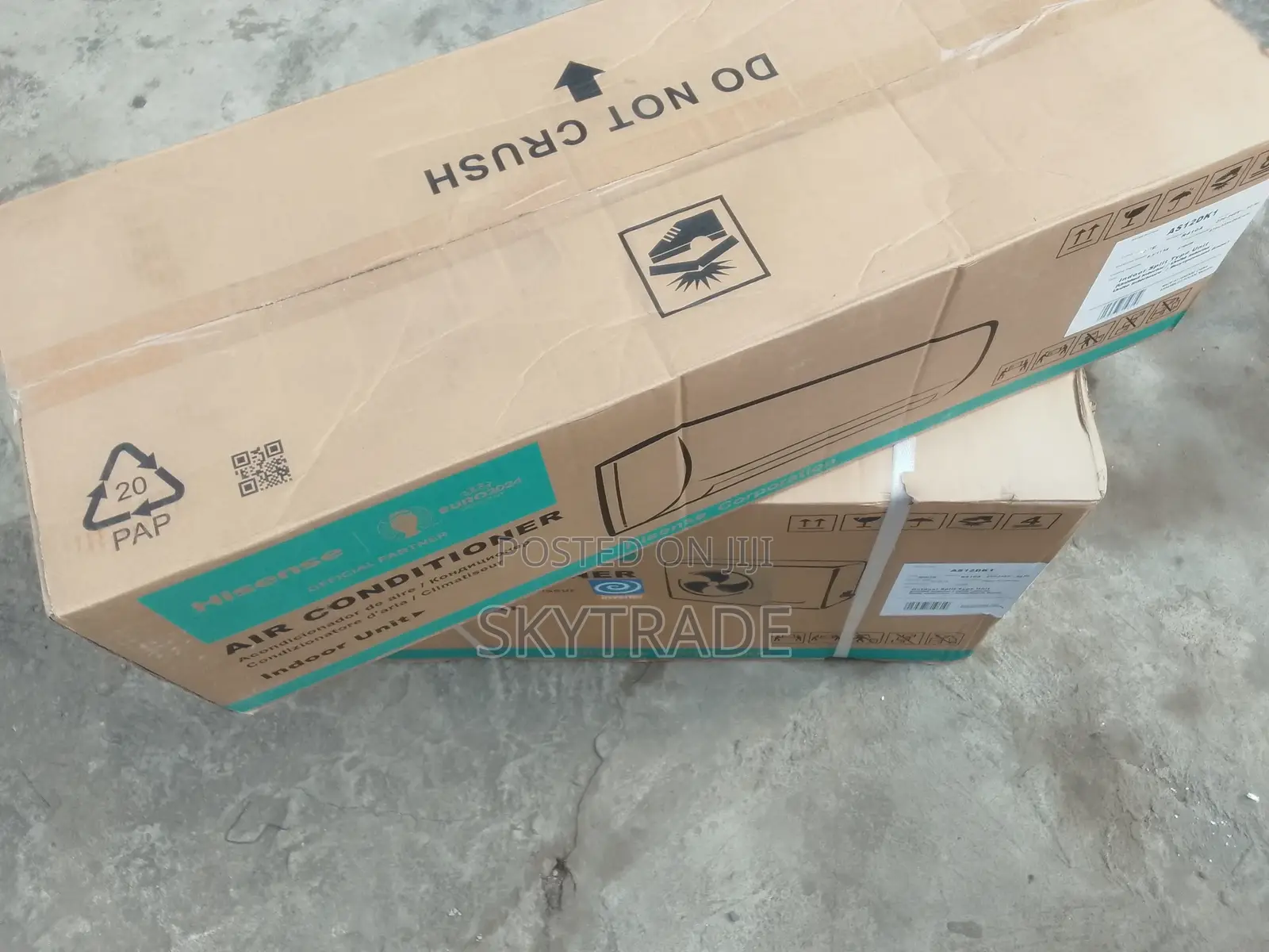 White Inverter 1.5hp Split AC (Hisense) As12dk1