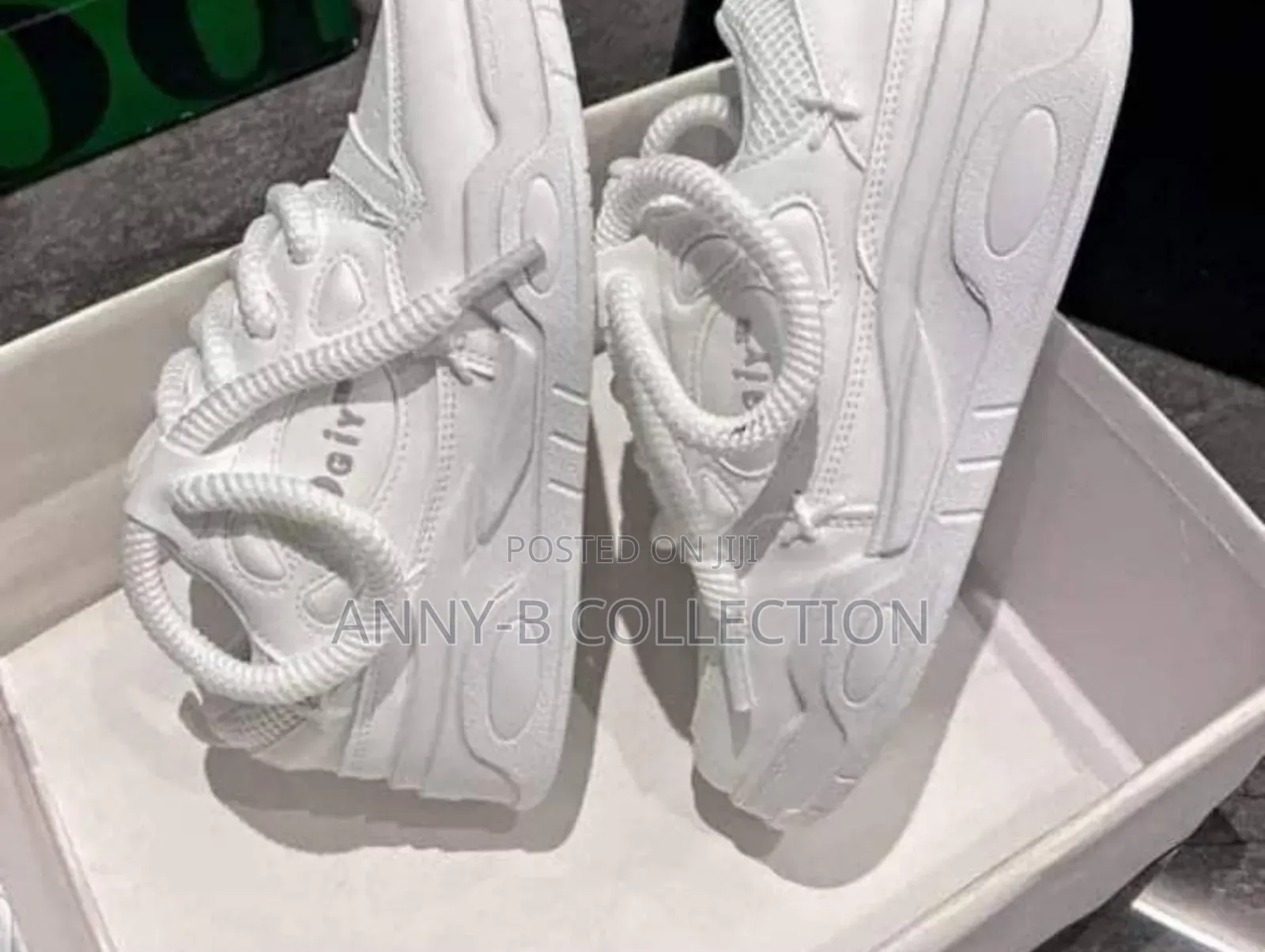 Quality OGIY Plain White Sneakers