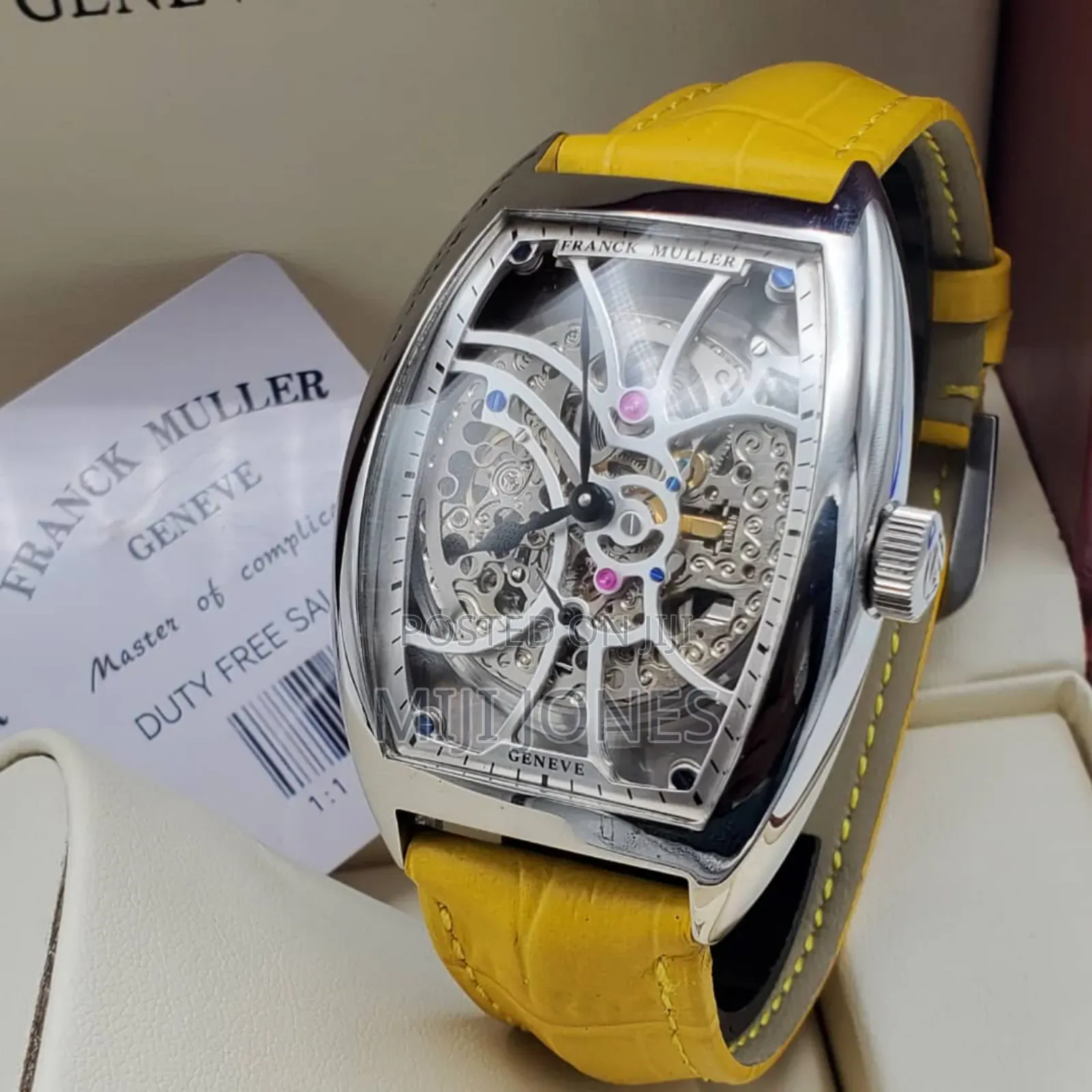 Frank Muller Automatic Leather Watches