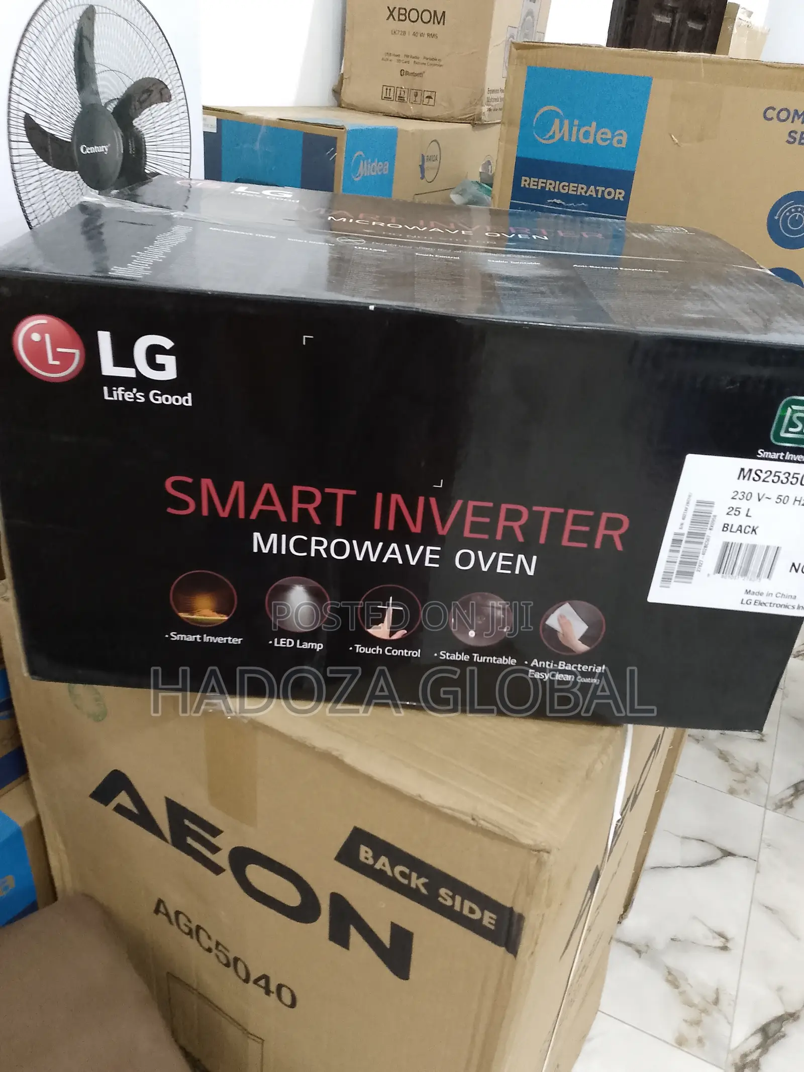 Easy With LG Microwave 0ven MS2535GIS