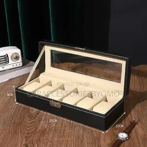6 Slot Wristwatch Box