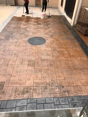 Stamped Floor ,Oxide,Brush,Roller,Groover