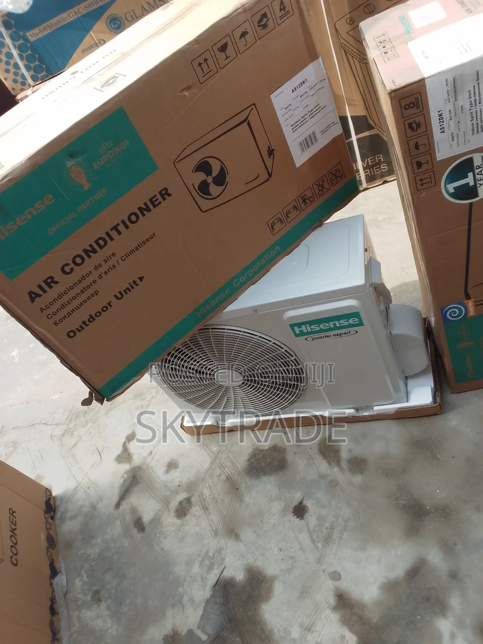 Original White Split AC (Hisense) As12dk1