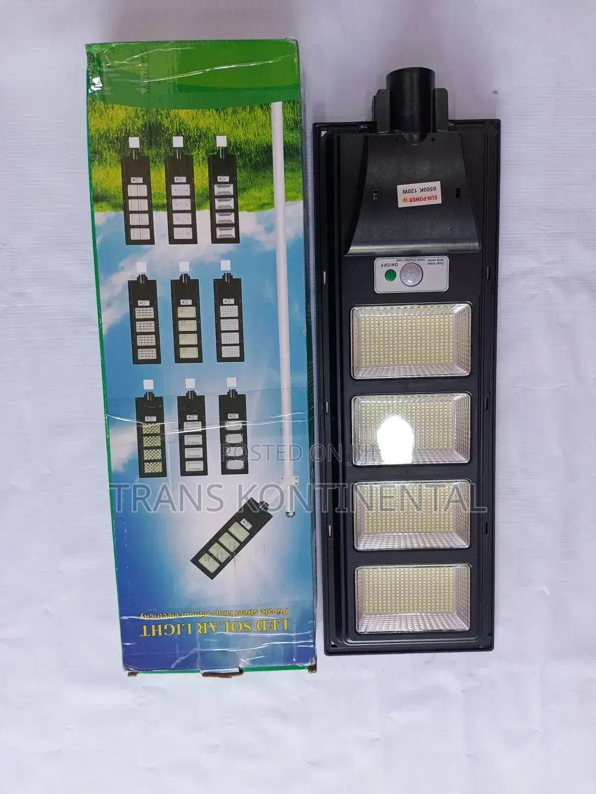 Led Solar Street Light Rectangle 120w