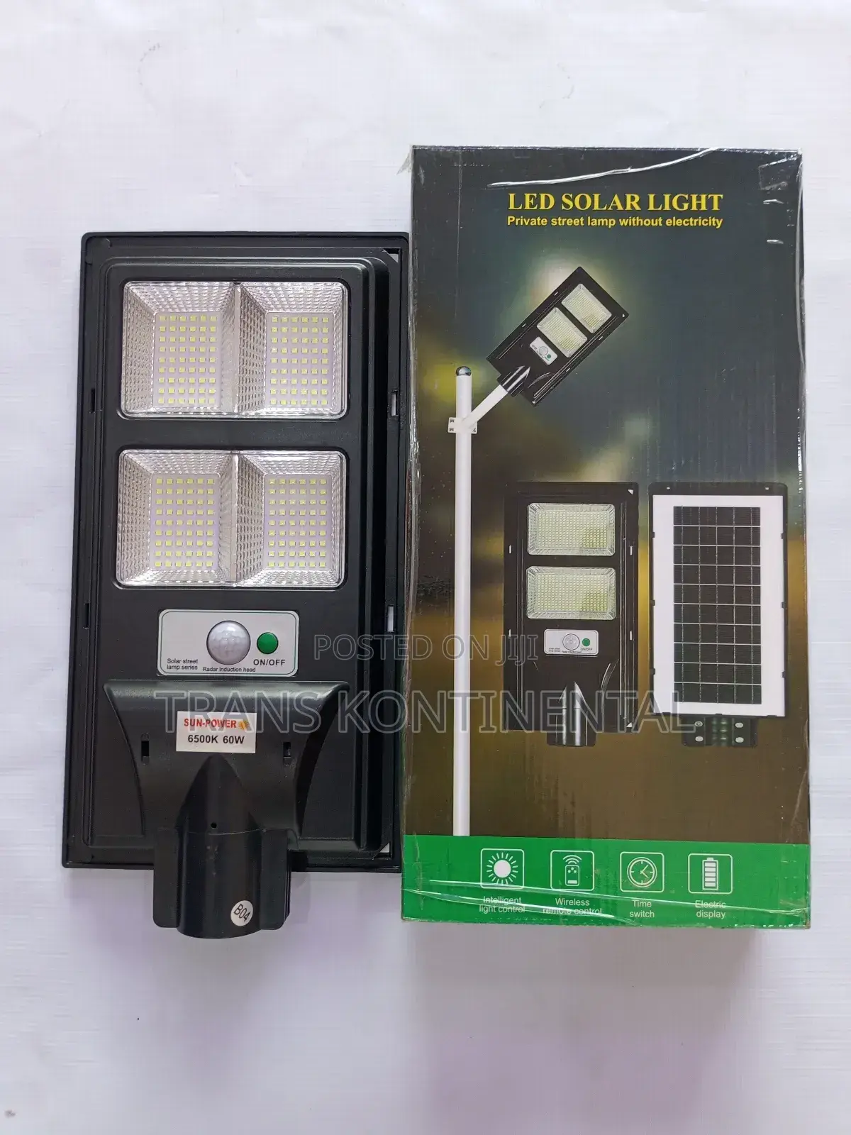 Led Solar Street Light Rectangle 60w