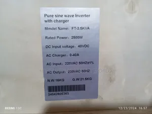 Diamond Inverter 3.5kva 48v