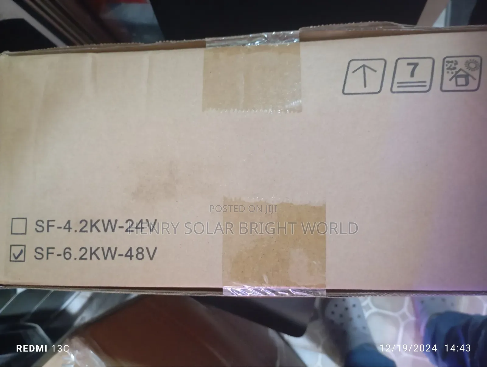 Sunfied 6.2kva 48v Hibrid Inverter