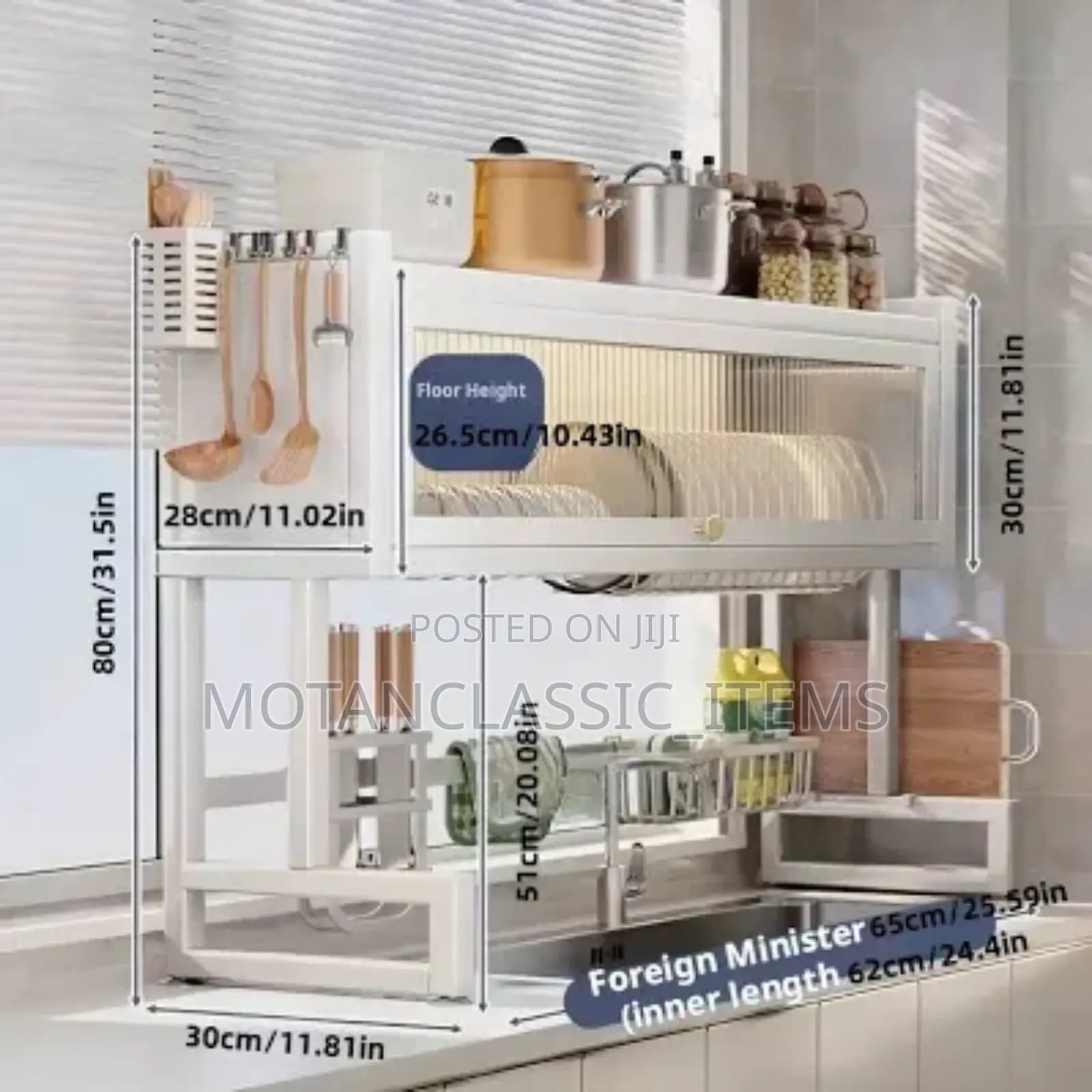 Over The Sink Dish/Plate Drying Rack