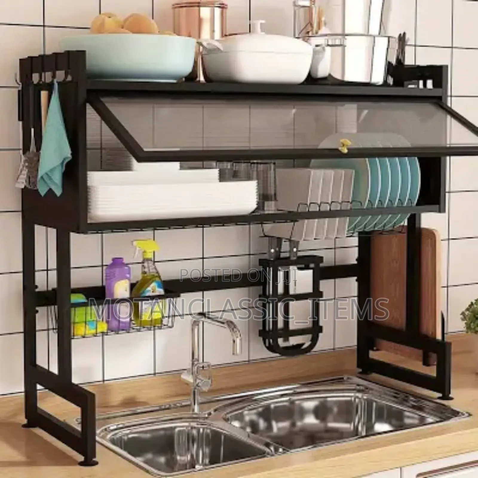 Over The Sink Dish/Plate Drying Rack