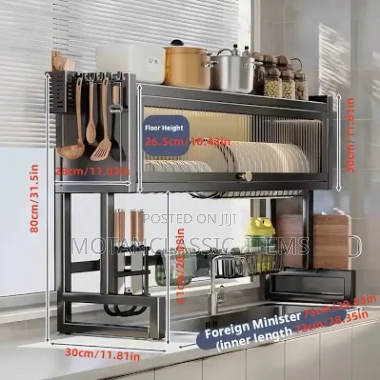 Over The Sink Dish/Plate Drying Rack