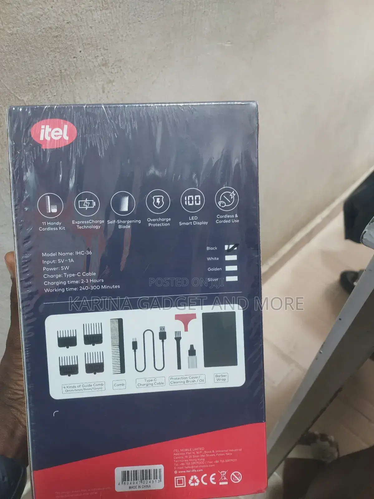 Itel Classic 4 Hair Clipper