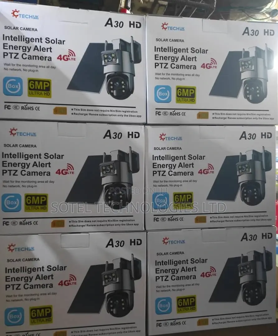 5mp Dual Lens PTZ Solar Camera With Motion Sensor