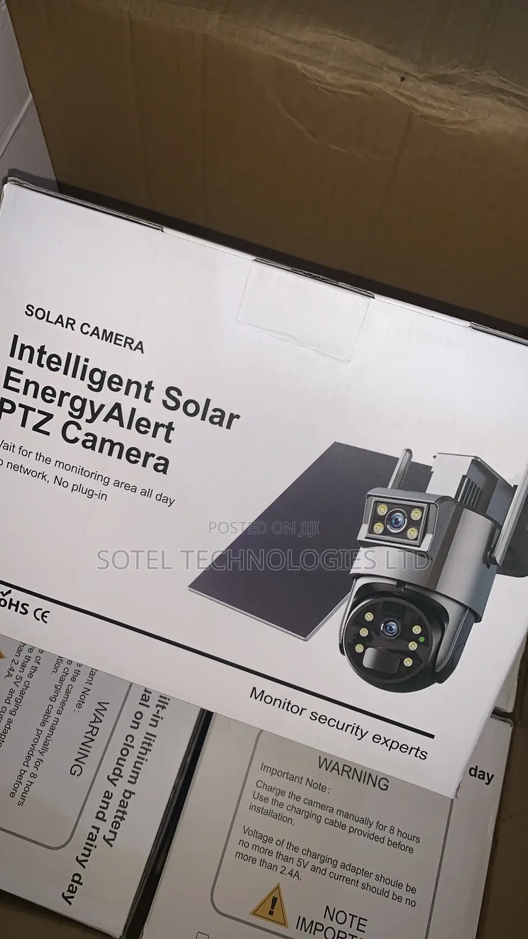 5mp Dual Lens PTZ Solar Camera With Motion Sensor