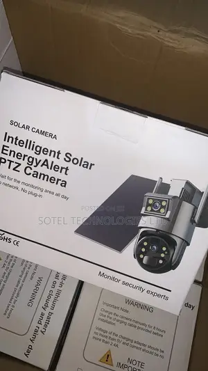 5mp Dual Lens PTZ Solar Camera With Motion Sensor