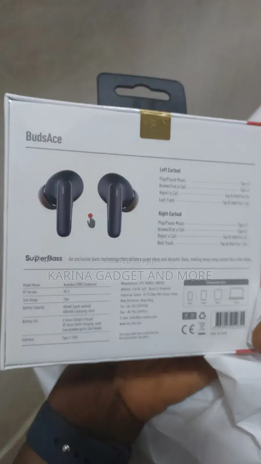 Itel Buds Ace Earpods