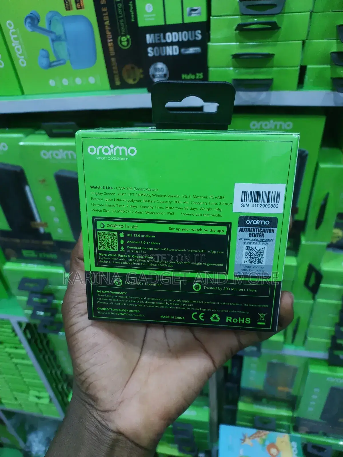 Oriamo Smart Watch 5 Lite