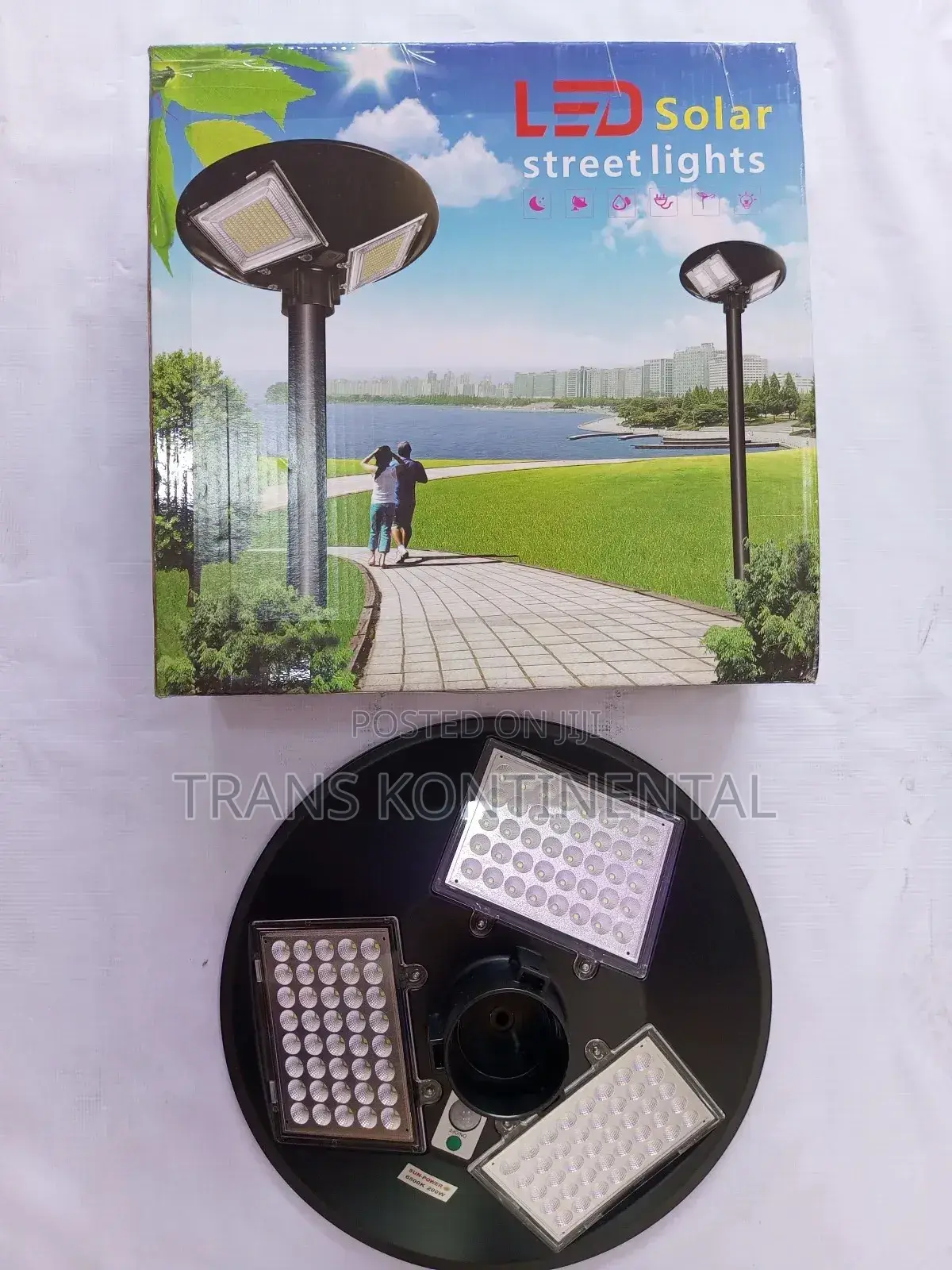 Led Solar Street Light Round 200w