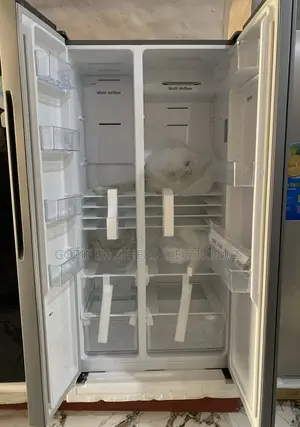 Hisense 508liters Side by Side Refrigerator(Silver Color)