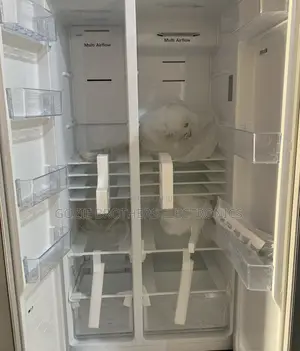 Hisense 508liters Side by Side Refrigerator(Silver Color)