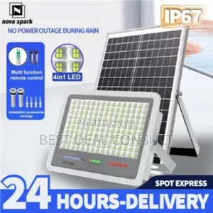 Big Panel Solar Flood Light