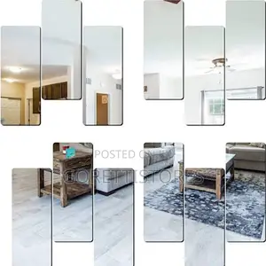 Rectangle Acrylic Sticker Mirror