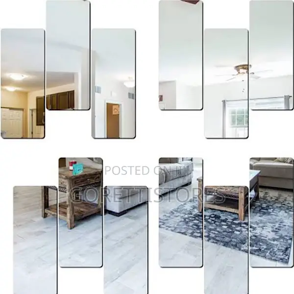 Rectangle Acrylic Sticker Mirror