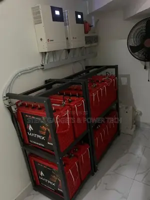 10kva 48v + 8 Batteries– Complete Inverter on-Grid Installation