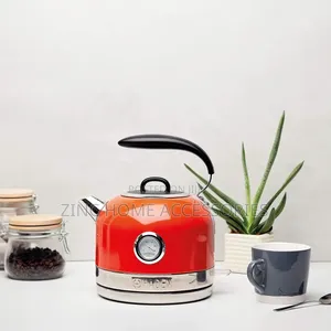 Haden Jersey Electric Kettle - Red and Orange Marmalade