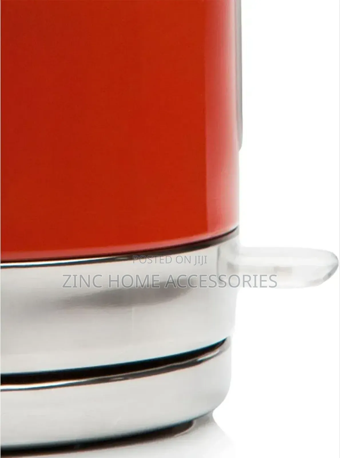 Haden Jersey Electric Kettle - Red and Orange Marmalade
