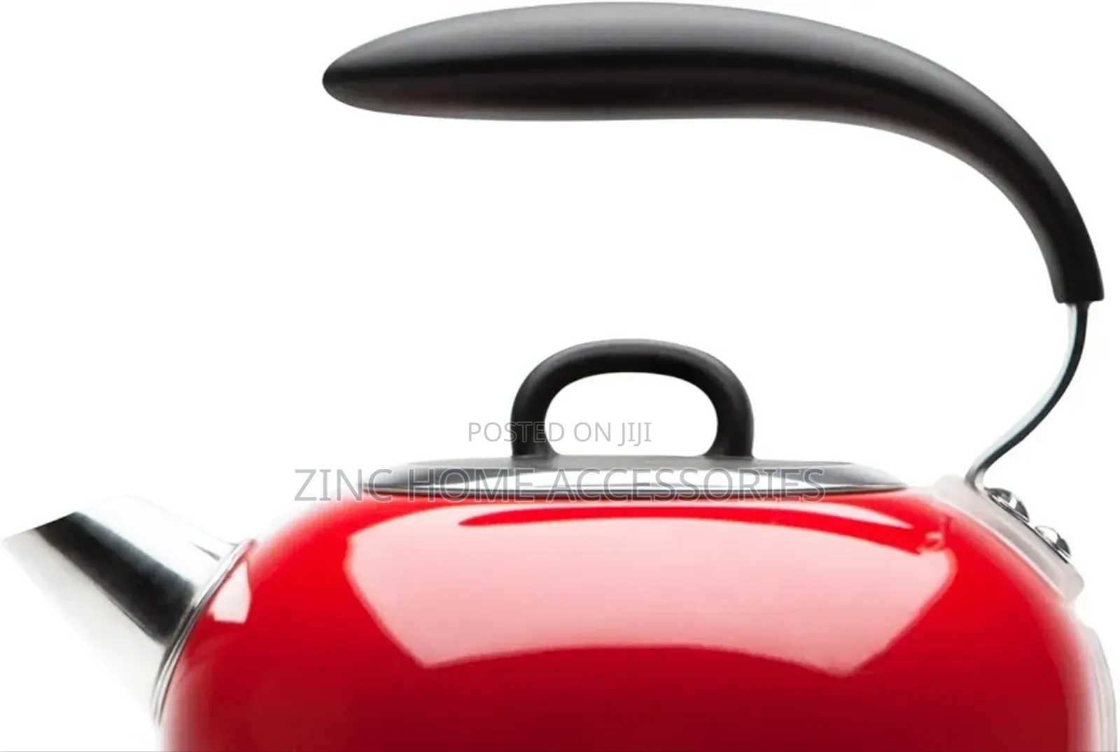 Haden Jersey Electric Kettle - Red and Orange Marmalade
