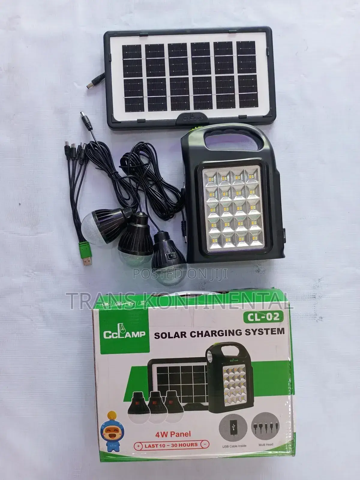Solar Charging System and Light