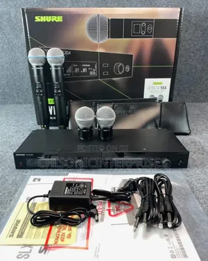 Shure Wireless Microphone Qlxd4d/Beta58a