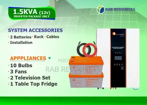 Inverter Package Only (1.5kva) 12V