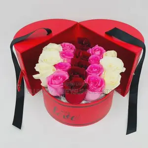 Red Wardrobe Rose Box