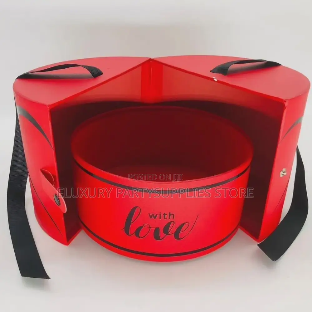 Red Wardrobe Rose Box
