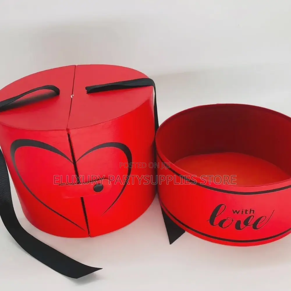 Red Wardrobe Rose Box