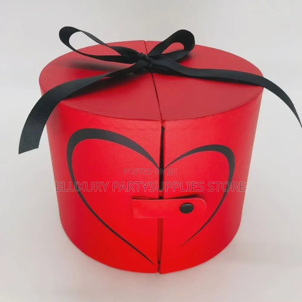 Red Wardrobe Rose Box