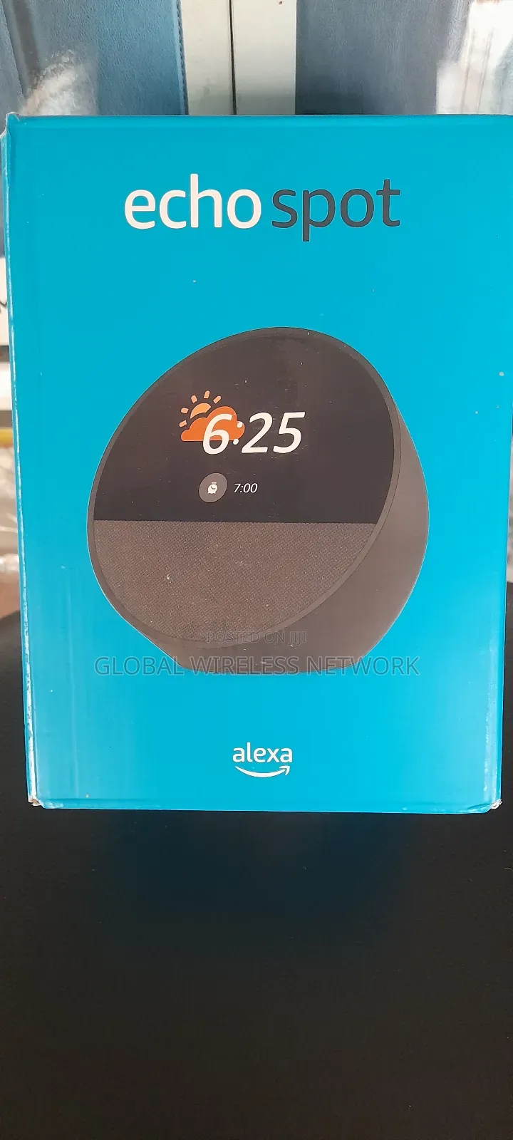 All-New Amazon Echo Spot Smart Alarm Clock