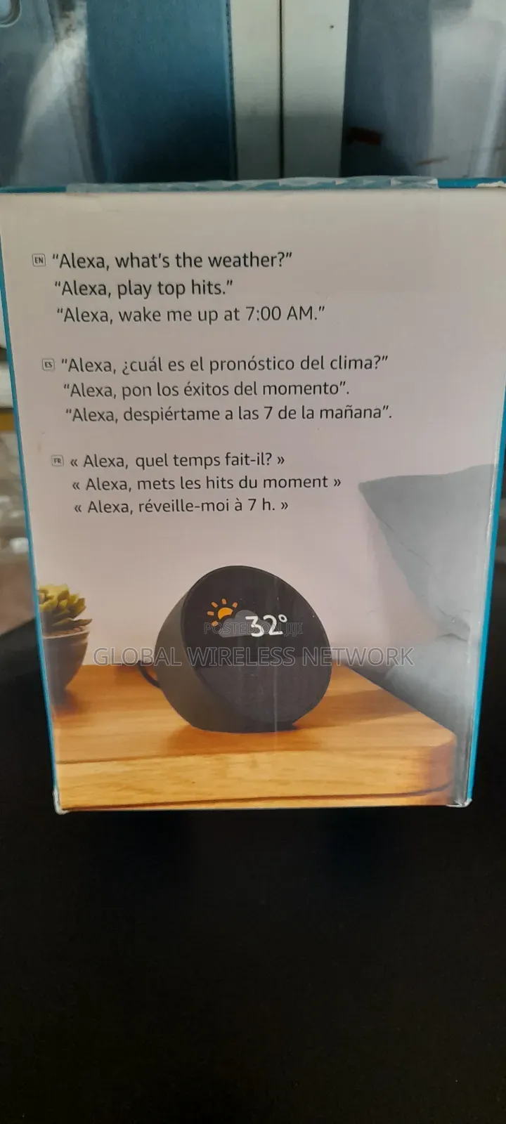 All-New Amazon Echo Spot Smart Alarm Clock