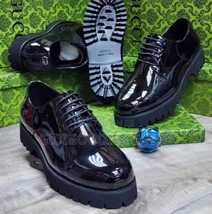 Branded Chunky Dress Shoes