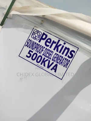 500kva Perkins Soundproof Diesel Generator 100% Copper Coil