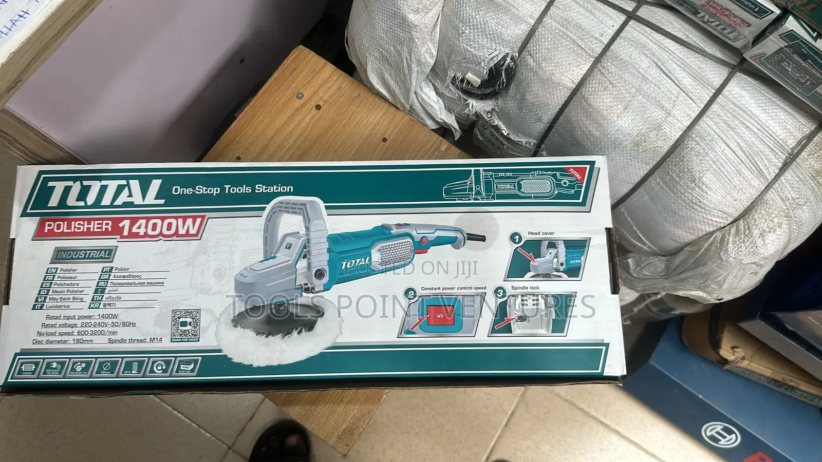 Angle Polisher/Buffing Machine