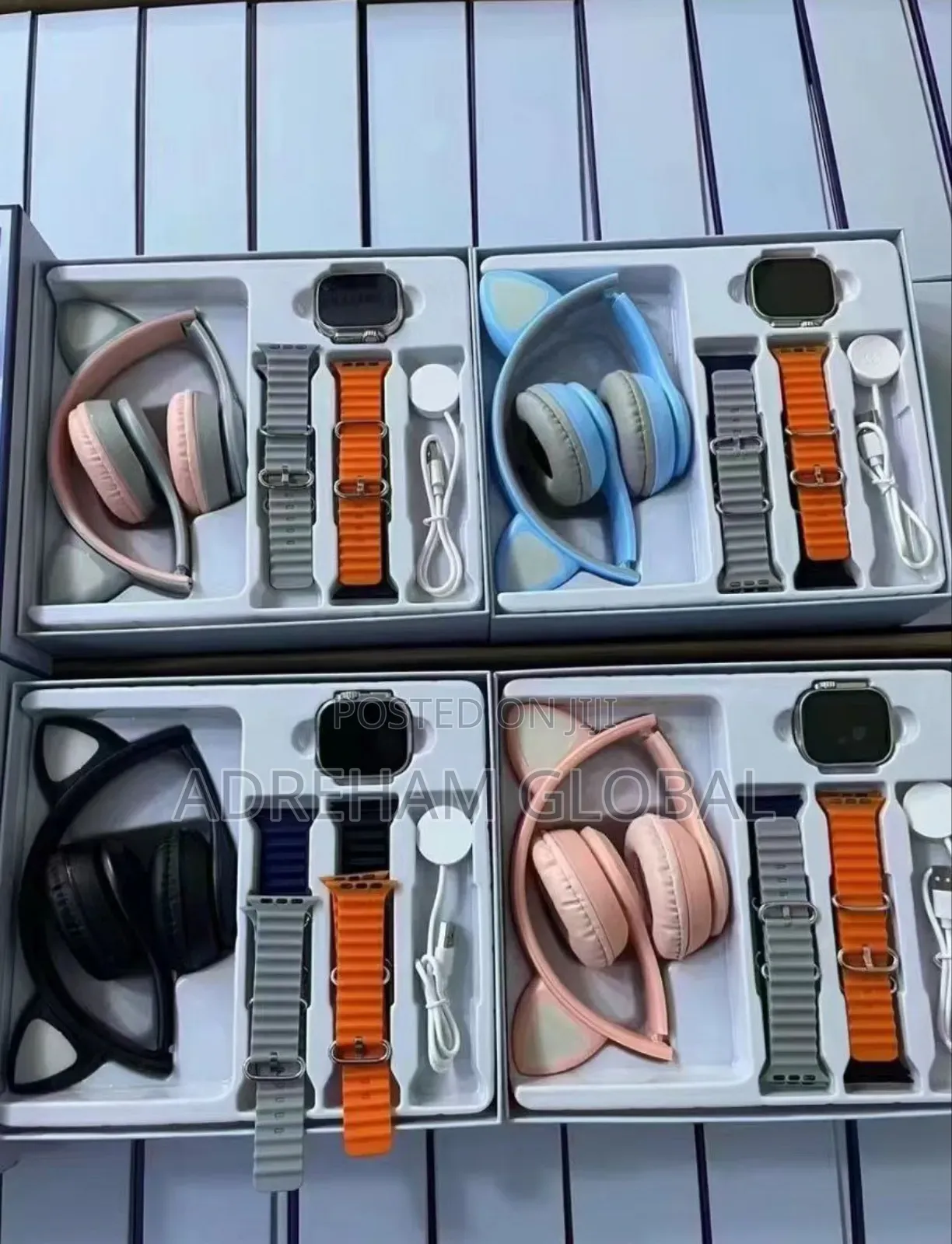 D58 4 in 1 Smart Watch
