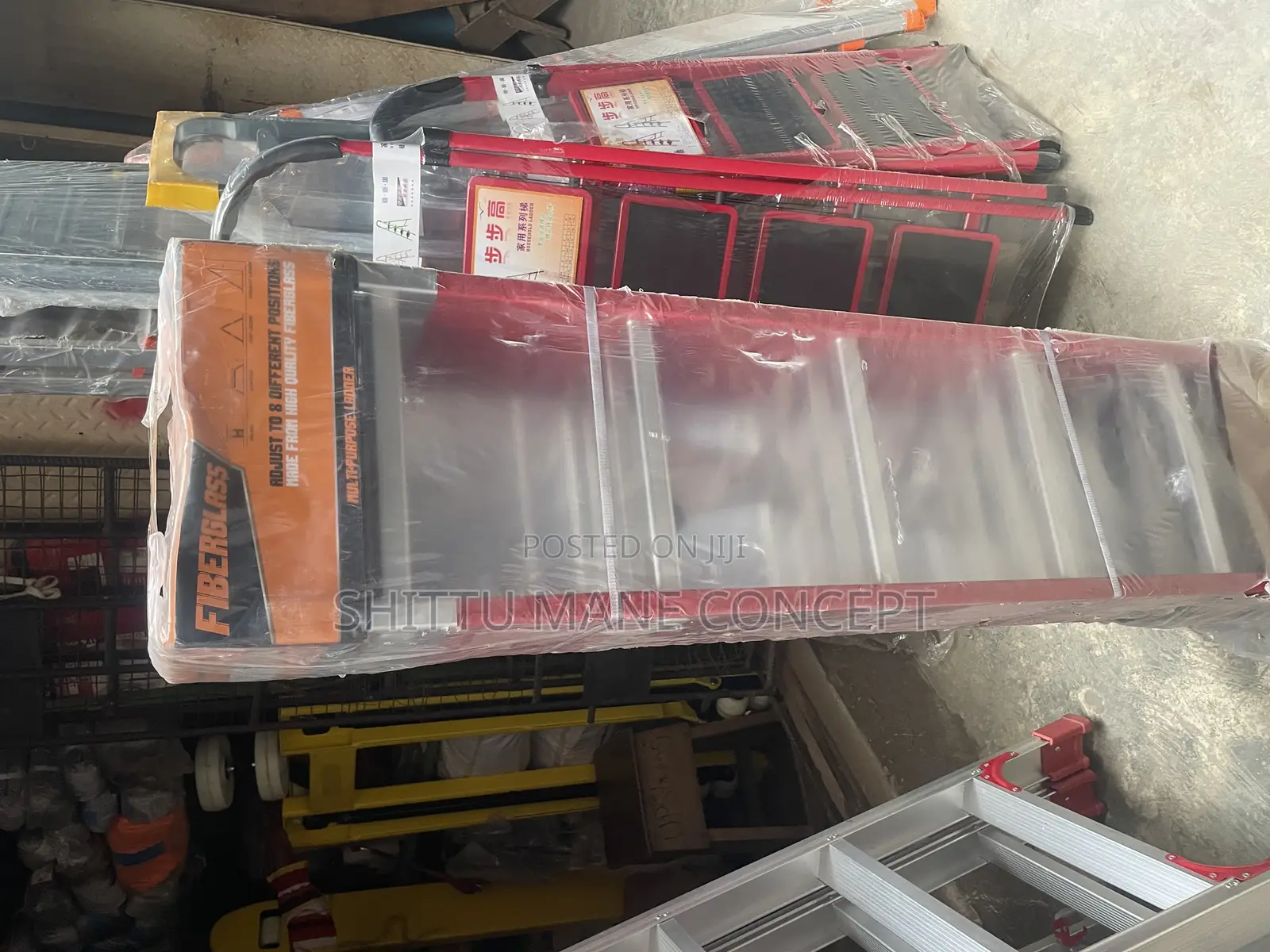 Fiberglass Foldable Ladder 5 by 4