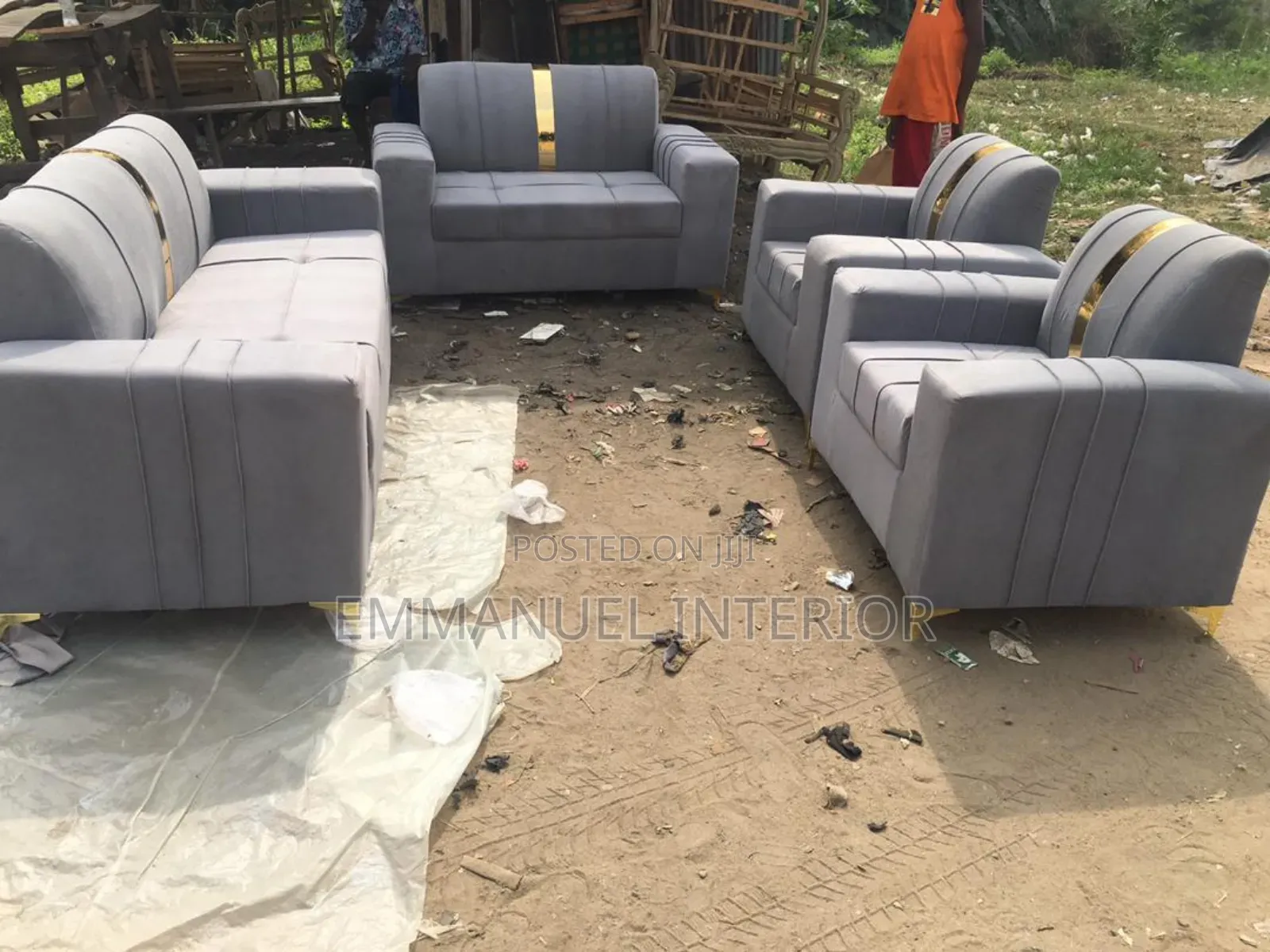 An Affordable Grey Sofa