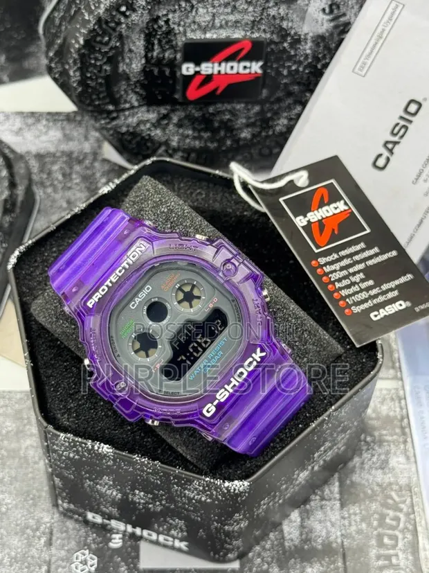 CASIO G-SHOCK DW-5900 パープル スケルトン 本体 CASIO G-SHOCK DW-5900 パープル スケルトン 本体 CASIO G-SHOCK DW