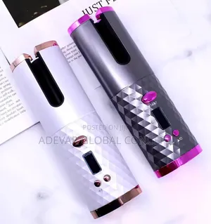 Rechargeable Rotating Hair Curler Styling Tool Ceramic