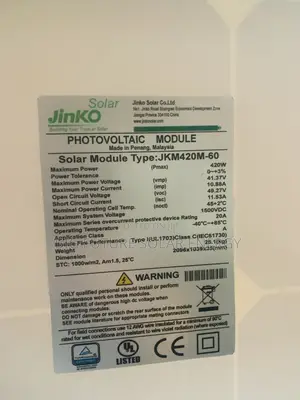 420W Jinko Solar Panel 60C
